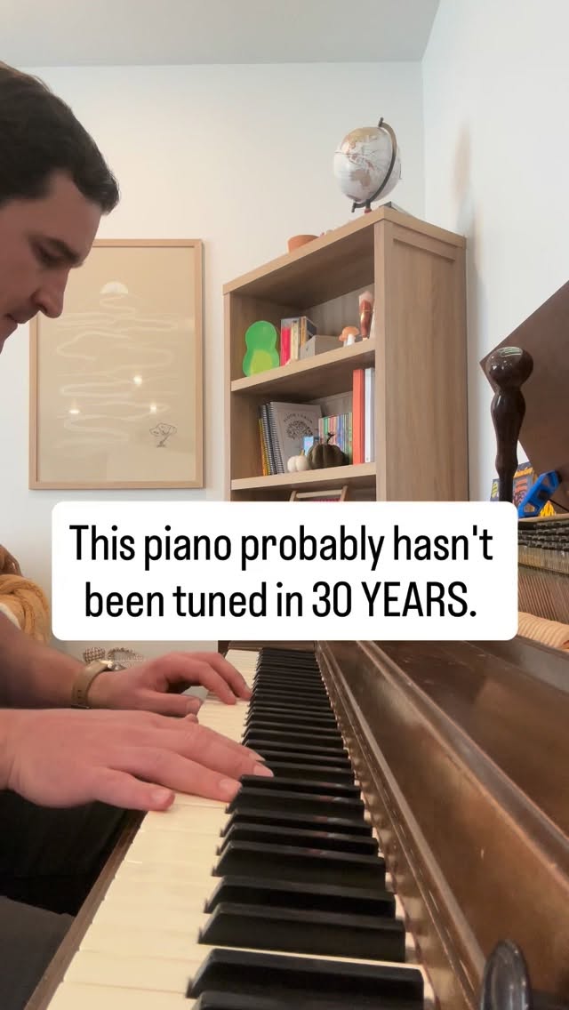 Before ➡️ Tune ➡️ After.
It never gets old hearing a piano come back to life. 🎹✨
Rewatch the last 10 seconds… it hits different once you’ve heard the before. Thank you @the_agyincy for letting me take care of your piano!
#matthewbraidleypianos #pianotuning #piano #pianomusic #beforeandafter #satisfyingvideo #utahpiano #utahbusiness #pianistsofinstagram #musiciansofinstagram #transformationvideo #asmr