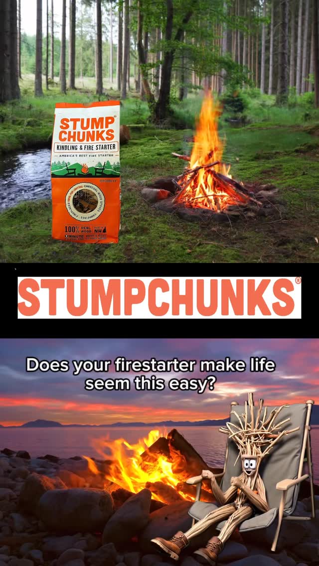 Lighting fires on easy mode with StumpChunks 🔥
100% Natural, easy to use, 1 Minute to your Fire 👀
#step3 #firestarter #campfire