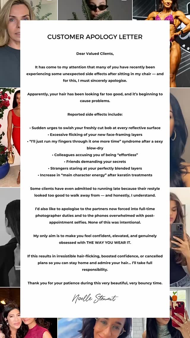 My Apology Letter… 💋