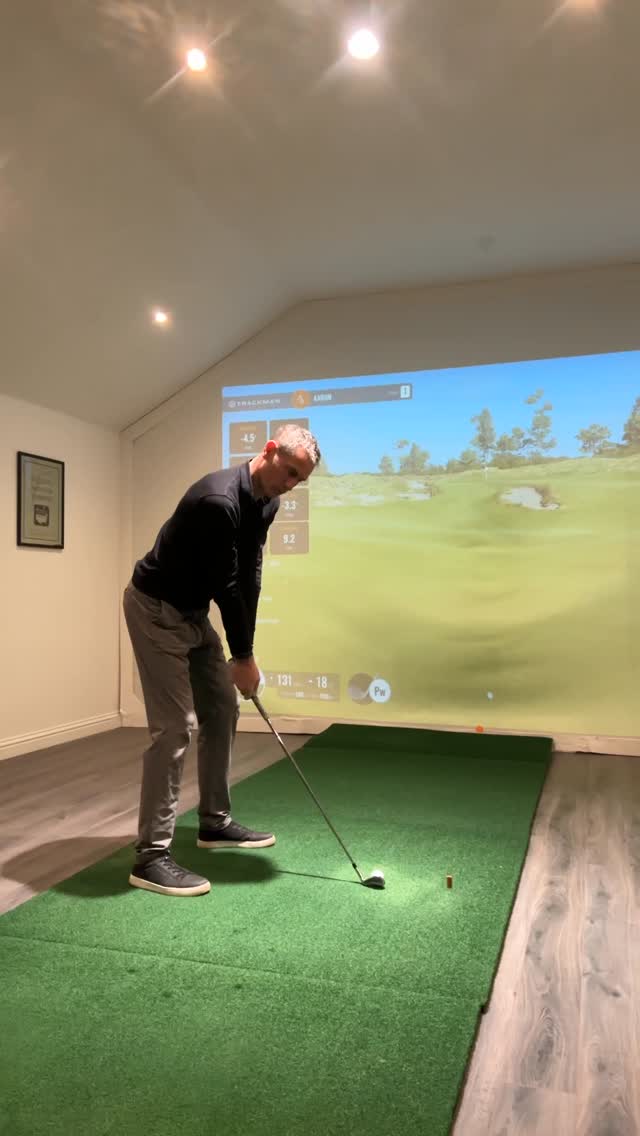 Back is ok and so can get in a little practice. Looking forward to taking imminent delivery of a very cool new coaching tool for my clients (and me!). Good time of year to lay down some new patterns for next season #golfcoaching