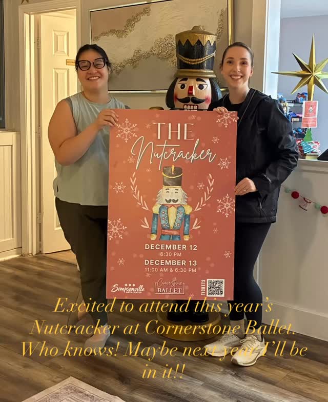 It’s been so fulfilling doing something I’m not great at and getting better. I love being an adult student and learning more about how I can be better. I think every adult should have opportunities, time and space to learn a new skill to keep life exciting!
I will say tickets for the Nutcracker are going fast - if you have a little girl who loves ballet like I do, this is a must see event!
#pianoteacher #pianoandviolin #pianolessons #music #violinlessons #piano #violin #lessons #yeahthatgreenville #musictheory