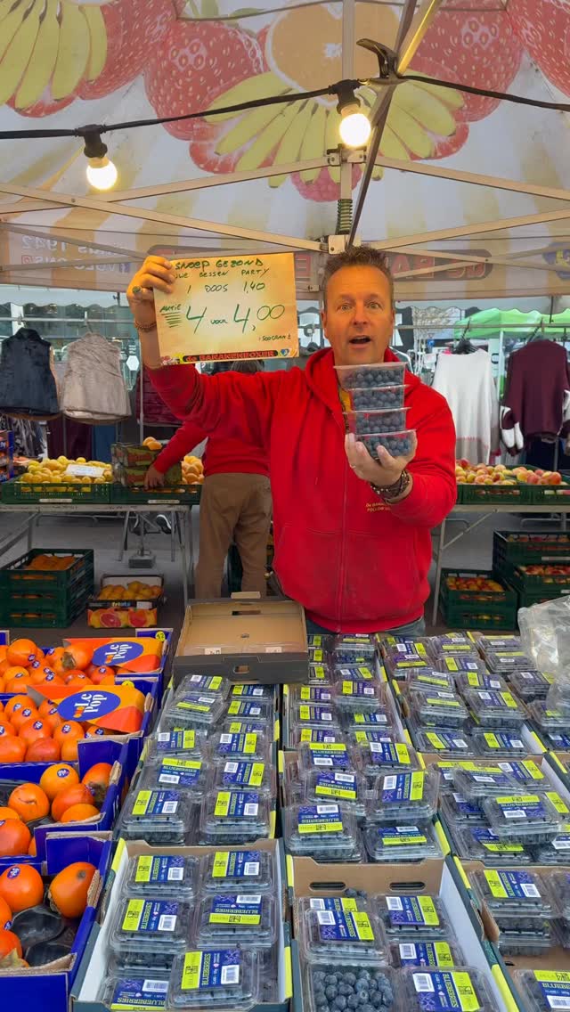 โญ๏ธ Dinsdag Markt: Hasselt
โญ๏ธ โ๏ธLet op: Woensdag zijn we niet in Rekem โ๏ธ
โญ๏ธ Donderdag: Markt Genk
โญ๏ธ Vrijdag: Markt Maastricht
โญ๏ธ Zaterdag: Markt Roermond
Hier wordt je blij van ๐๐ป๐๐ป๐๐ป
๐ซBiologische blauwe bessen: ๐ซ4 dozen (is 600gram) voor โฌ4 ๐ซ OhMyGod
๐ 2 kilo sappige manderijnen โฌ2
๐ โฌ1,00 doos frambozen
๐ โฌ1,00 kilo bananen Biologisch
๐ โฌ1,50 doos druiven pitloos 2 voor โฌ2
๐ โฌ1,00 kilo Pink Lady apps
๐ โฌ1,00 kilo Limburgse Golden appels
๐ โฌ1,00 kilo Jonagold nieuwe pluk
๐ โฌ1,00 galia meloen
๐ โฌ1,50 oranje cavion meloen
๐ โฌ1,50 kilo nieuwe Conference peren
๐ โฌ3,00 10 stuks Zespri Kiwi ๐ฅ
๐ โฌ3,00 6 stuks grote kaki
๐ โฌ3,90 grote papaya
๐ โฌ2,50 Limburgse aardbeien 500gr
๐ โฌ1,00 5 stuks ๐โ๐ฉ limoenen
๐ โฌ2,00 Drakenfruit โPitahayaโ
๐โฌ6,50 hele kilo passiefruit
๐ โฌ1,00 ๐ฅญ mango
๐ โฌ1,00 ๐ฅ 2 avocados ๐ฅ
๐ โฌ1,00 kilo prei
๐ โฌ1,00 2 stuks courgette
๐ โฌ1,00 Belgische bloemkool
๐ โฌ1,00 romanesco โtorentjesโbloemkool
๐ โฌ1,00 savooi kool
๐ โฌ1,00 pakket snackpaprika
๐ โฌ1,00 kilo Biologische sweet potato
๐ โฌ1,00 Hokaido pompoen
๐ โฌ1,00 flespompoen
๐ โฌ1,20 chinese kool
๐ โฌ1,30 paksoi
๐ โฌ1,00 pastinaak
๐ โฌ1,00 verse suikermaรฏs ๐ฝ
๐ โฌ1,00 andijvie
๐ โฌ1,00 hele kilo tomaten ๐
๐Bulk-Aktie: 3 kilo paprika โฌ3 ๐ Oranje of groen ๐
๐ Nieuw: Verse Suiker-rietโฌ1,90 p kilo
Dit zijn niet alle akties: elke nacht stoppen er 3 trucks met verse groenten en fruit: meer dan 200 soorten.
๐ฃ๏ธ Deel dit bericht met iedereen die dit รฉcht niet mag missen! ๐คฉ
๐ Elke dinsdag: Hasselt
๐ (Woensdag: Rekem gaat niet door)
๐ Elke donderdag: Genk
๐ Elke vrijdag: Maastricht
๐ Elke zaterdag: Roermond
#Genk #hasselt
#GezondeLeefstijl #groente #vegetarisch #limburg