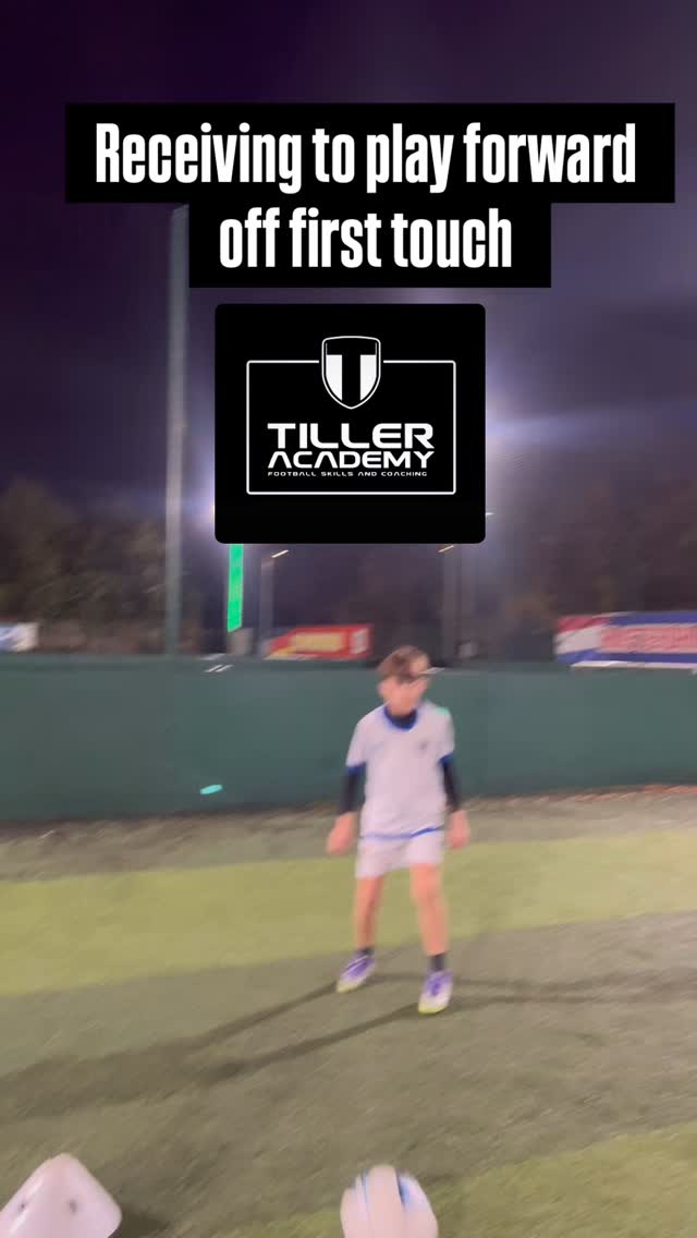 Refining your receiving skills to play off one touch. Focusing on techniques that are transferable to game related play can not be underestimated. Braking midfield & defensive lines to play forward passes or create goal scoring opportunities. Get involved in our 1:1 & small group sessions #tilleracademy ⚽️⚽️