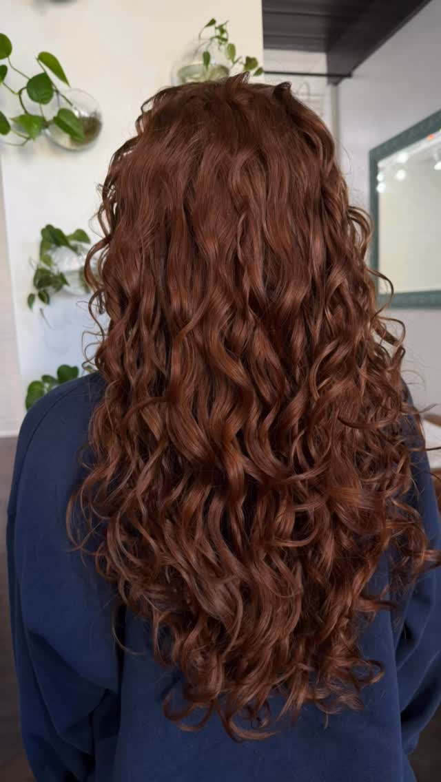 Everytime @callie_dubrey comes in I feel like I’m playing with real life Merida hair. Stay tuned to see how much her hair has changed over the past few years. I can’t get over how healthy and shiny it is 😍
#curlyhair
#curlyhairinspo
#curlcommunity
#curlygirl
#curlynatural