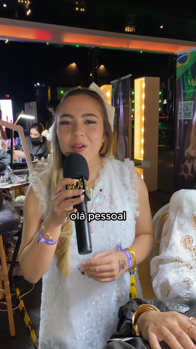 Aqui nossas congressistas também se tornam reportes por um dia.
A maravilhosa Sophia arrasando na entrevista da @priscilatolentinobeauty em nosso Go!Work 💛🖤🤍