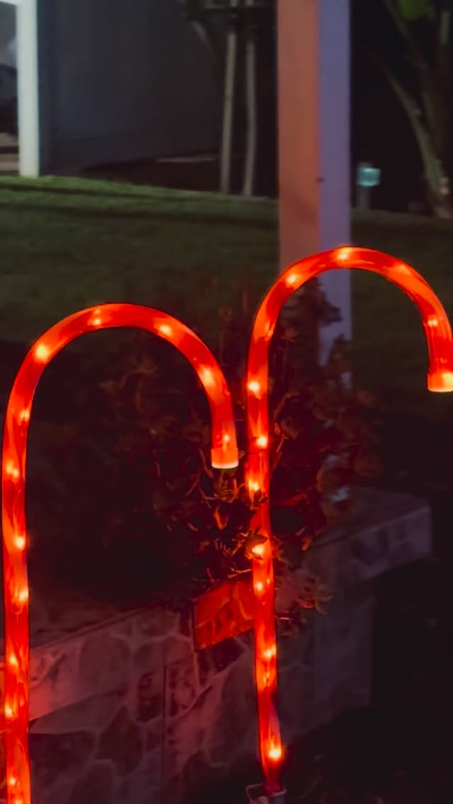Sometimes you gotta go for the cheesy candy cane lights 😂🥳😜
A girl’s gotta have fun after spending all day fixing landscape irrigation. 💁🏽♀️
#holidays #cozyhome #netzeroenergy #zeroemissions #healthy home