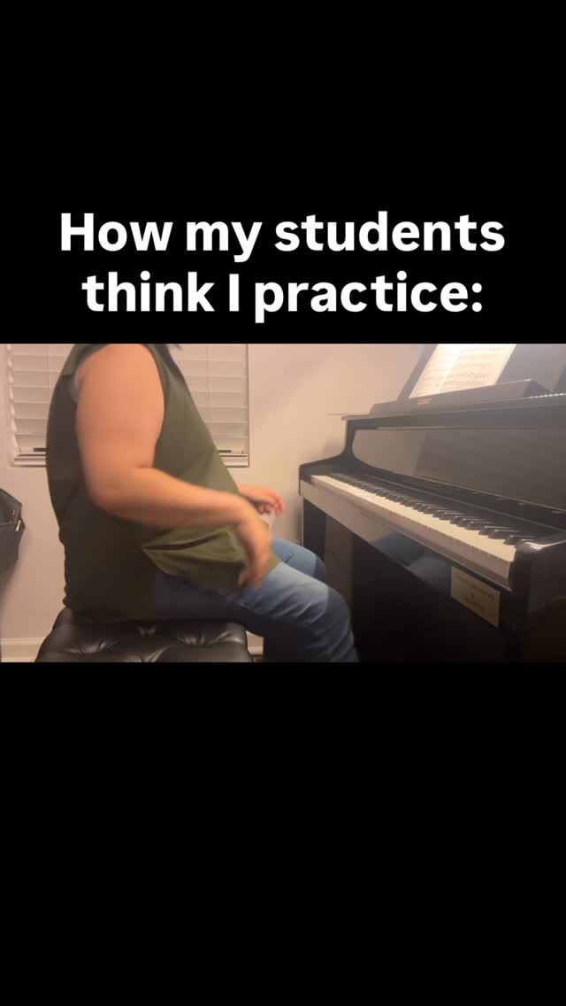 How my students think I practice vs how I actually practice.
#motherhood #smallbusiness #practice #violinlessons #pianolessons #yeahthatgreenville