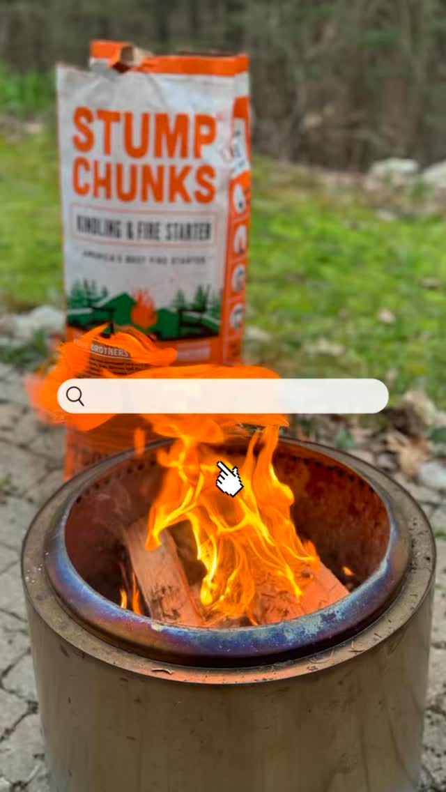 Premium Firestarter 🔥 100% Real Wood, 1 Minute to Your Fire, Works for wood and charcoal.
Spend more time enjoying those special moments, less time lighting your fire!
#campfire #grilling #thankful