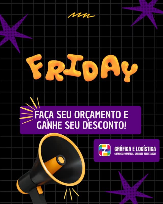 📣 A Black Friday chegou por aqui também!
Se precisa de impressão, fachada, adesivo, banner ou qualquer material personalizado, esse é o melhor momento para pedir seu orçamento e garantir desconto.
Chama a gente e aproveite antes que acabe!
🖨️✨
#BlackFriday #Impressão #ArtesGráficas FeFServiçosGráficos