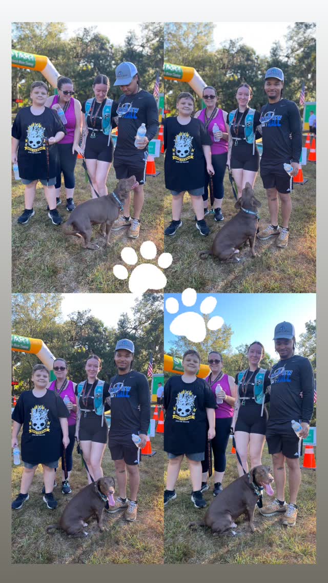🐾 RESCUE GARAGE 1 Mile & 10k 🐾
So very proud of our K2 Mobile Fitness runners and ALL PAW-TICIPANTS at this event!! 🐾 Special shout out to our youngest K2 member Kage for dominating his 1 mile run and to Shyla for placing 1st in 40-49!! 🤯
#rescuedog #adoptadog #rescuegarage #event #1mile #10k #northport #florida #showup #finish #smile #beproud #keepmoving #fitness #family #mobility #cardio #strength #run #sunshine #outdoors