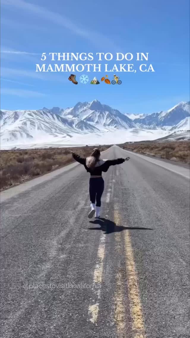 📍 Mammoth Lakes 👇
Mammoth Lakes
4.8 ⭐️⭐️⭐️⭐️⭐️ (1.7k)
Mono County, California
Winter in Mammoth Lakes feels alive. Snow-laced trees catch the morning light, frozen lakes shine like glass, and hidden hot springs rise with quiet steam. Even a simple walk turns into something cinematic. It is everyday winter, but it hits in the best way!
✨Like roadtrips? Discover California’s most breathtaking routes with our free guide to the Top 5 Scenic Drives. Comment or DM “Roadtrip” to receive your copy.
✨Follow @placestovisitincalifornia for curated inspiration on where to travel, stay, and call home along California’s coast and beyond.
.
.
Hashtags: #placestovisitincalifornia #California #visitcalifornia #wintertime #easternsierras #stayandwander #mammothlakes #visitmammoth #visitcalifornia #wildcalifornia #mtwhitney #wildernessculture #inyonationalforest #sierranevadas #hikecalifornia #wildcalifornia #monocounty #winterishere #johnmuirwilderness #mountwhitney #mammothmountain #seeyououtthere #sweaterweather #winteriscoming Things to do in mammoth in winter, what is there to do in mammoth in winter, can you visit mammoth hot springs in winter