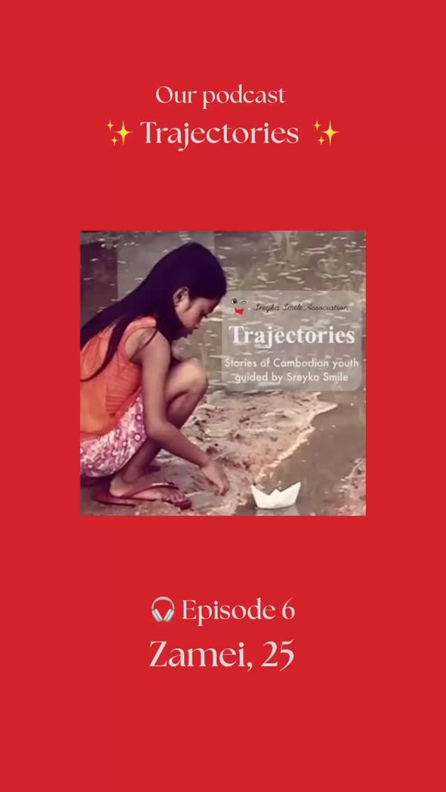 ✨ The final episode of our first season is out now ✨
Episode 6 follows Zamei, who lost the ability to walk at seventeen and spent years relearning how to move, study, and rebuild her life.
With Sreyka Smile’s support, she now has a degree and plans for a master’s.
#TrajectoriesPodcast #Cambodia #WomenInCambodia #GrassrootsINGOdegree.
🎧 Listen → link in bio
🌍 Produced by Sreyka Smile Grassroots INGO
🎙 Narrated by Kris Janssens