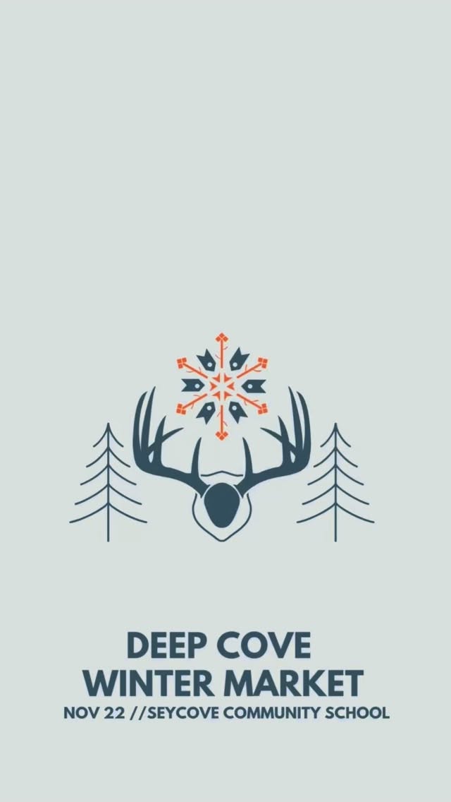 Only two sleeps to go !!!!
I hope you are excited as we are! We are looking forward to another great market 10am- 3pm Seycove.
$5 tix at the door or buy online. Net proceeds back to the community! Seniors and children under 13 free.
#deepcovewintermarket #shoplocal #madeinthe604 #shoptheshore #deepcove