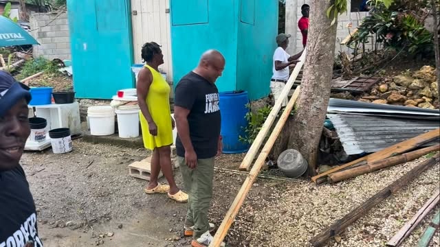 This is more than travel. It’s purpose. It’s people. It’s Jamaica.
Building back homes, rebuilding hope—one zinc sheet at a time Forever Up!