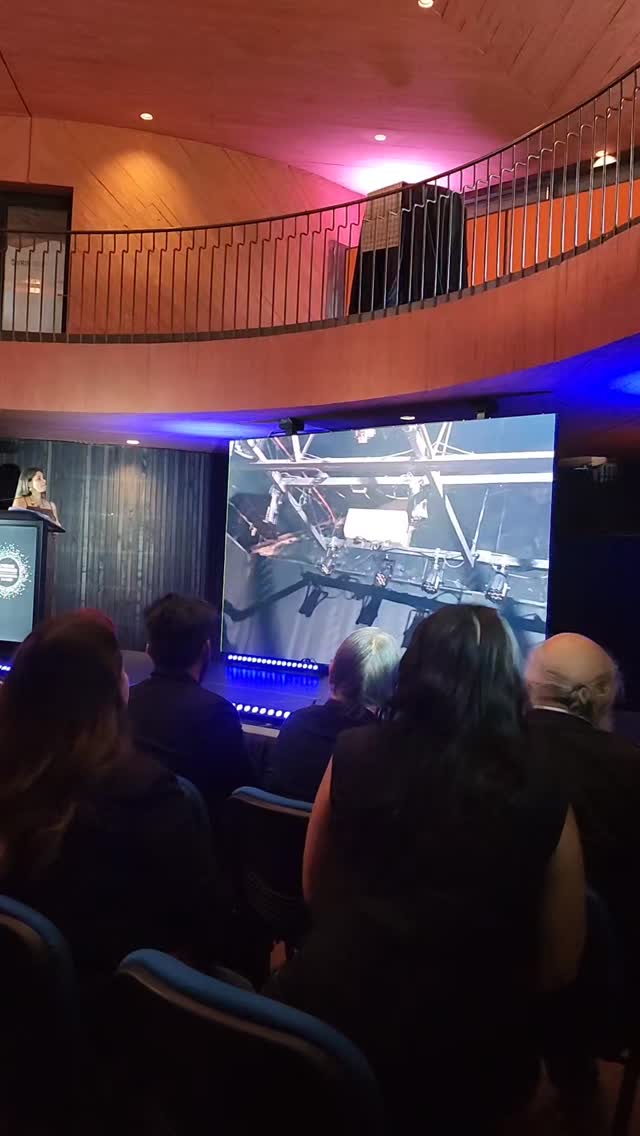 Ceremonia Premios Regionales de Arte y Cultura Biobío, nuestra directora Mariela Belmar Polanco, recibe el Galardón en la categoría Artes Escénicas Tennyson Ferrada. Felicidades Mariela ❤️