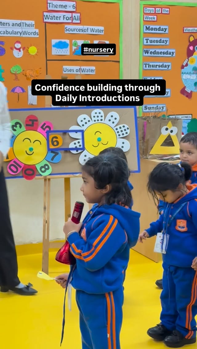 Parents often tell us how this daily practice in school has helped their children speak more confidently, both in school and beyond.
From Playgroup to Senior KG, daily introductions help our little vivekians speak with confidence, express themselves freely, and feel comfortable in front of their peers.
Thanks to our educators for the efforts they put in.
📍 The Vivekananda School Gurgaon, Sector 70, Junior Branch