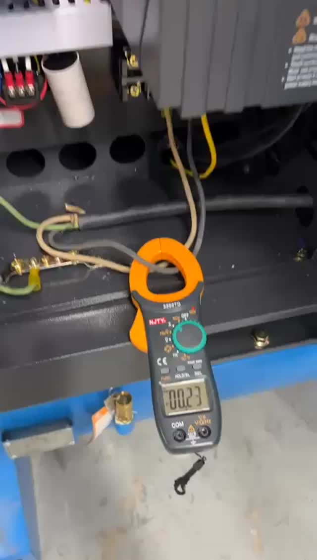 Running an amp test on the PAMS V05 air compressor. The V05 is a 7HP rotary screw air compressor delivering 21 CFM at 145 PSI.
#PhantomCNCSystems #CNCShopLife #AirCompressorTest #RotaryScrewCompressor #ShopAir #CompressedAirSolutions #IndustrialEquipment #MakersGonnaMake #FabricationShop #WoodshopLife #CNCProduction #ShopMaintenance #MachineShopTools #WorkshopSetup #ToolTalk #EngineeringTech #TechTuesday #BehindTheScenesShop #PerformanceTest #7HPCompressor #CFMMatters #PSIPower