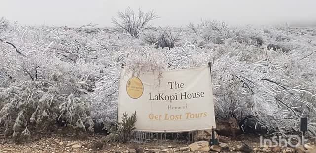 Yes, even the Desert can have a Winter Wonderland. GetLostTours.net 432-294-1580
#getlosttours #bigbendnationalpark #terlinguatx #hikingtours #deserthummertours #southwesttexastours #personaltours #thedesertdude_w_gratitude #thelakopihouse #keepinitreal