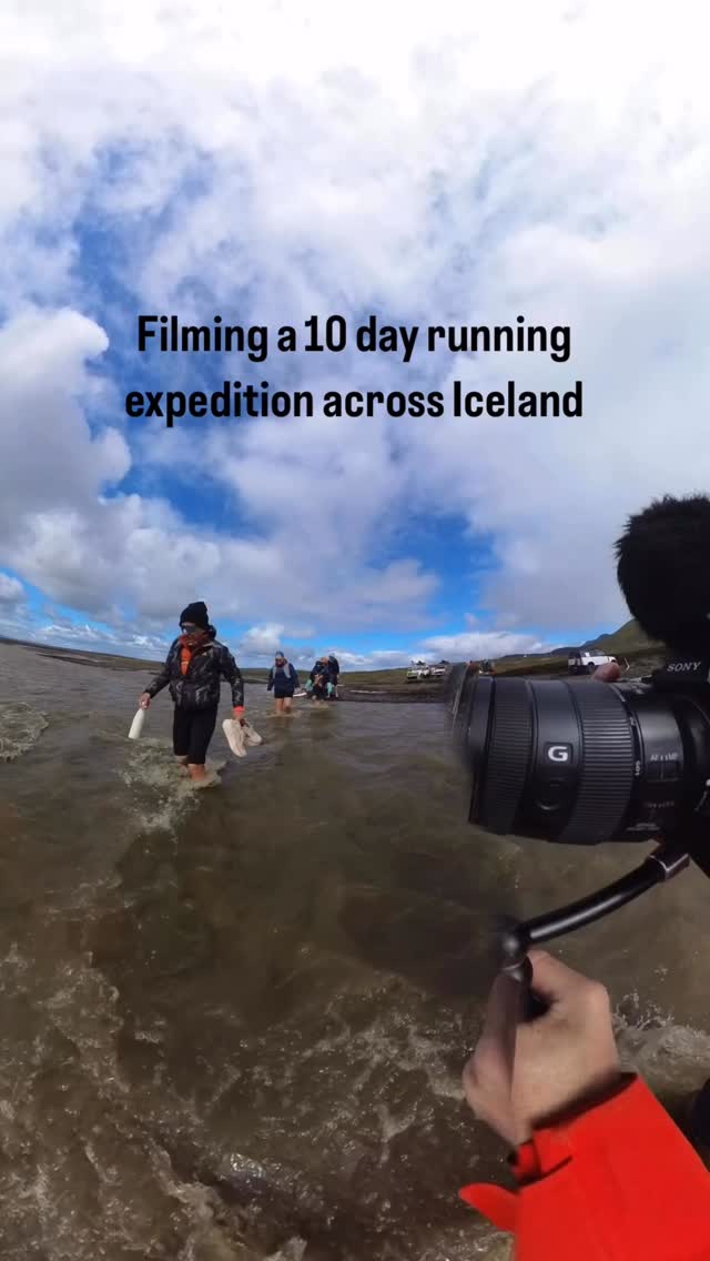 Behind the scenes @greatnorserun ! A little look at what goes into solo shooting a 10 day crossing of Iceland. Watch to the end for a teaser of what’s to come in the full doc! 👀