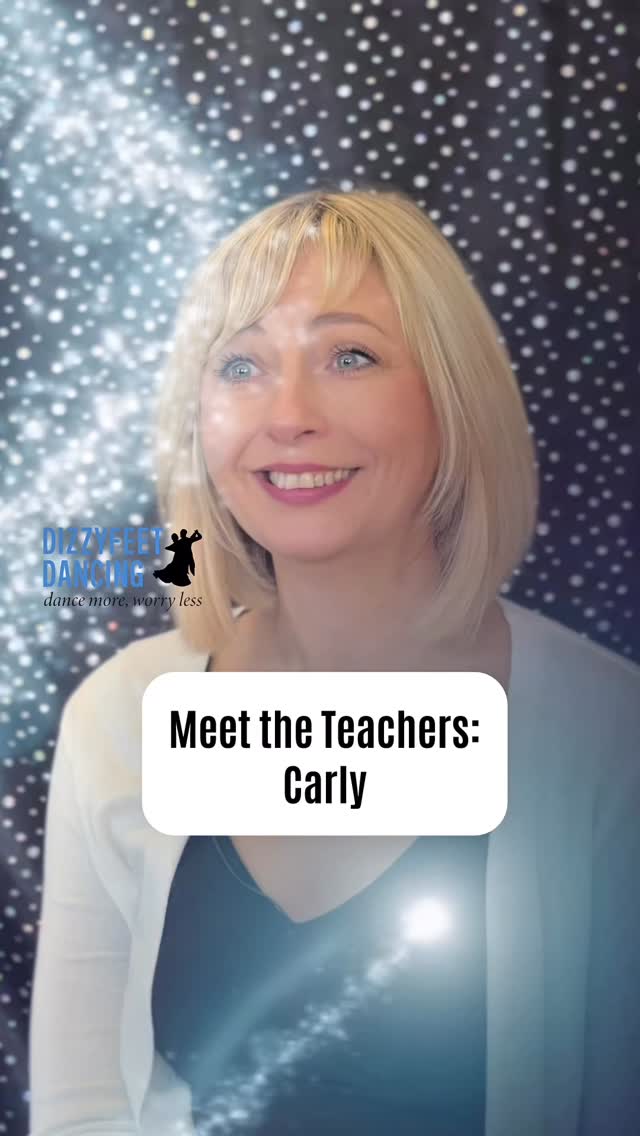 Meet Carly! Another brilliant Dizzyfeet teacher, a fan of a good Waltz to Alicia Keys 🎶
Carly started dancing as a teen, took a break and found her way back, which is exactly why she’s so good at supporting dancers who feel unsure or out of practice.
She loves watching students go from “I’m never gonna get it” to “I think I’ve got it!”, the magic moment!
If you’re a beginner, or thinking of returning to dance, Carly’s classes are the perfect place to start.
Come and meet Carly and the rest of the team at our Open Day in January. Just reach out and we’ll send you the details💃👌
Learn to dance • dance classes Fareham • Eastleigh • how to dance • ballroom dance • Latin dance • dance teacher • dancers life