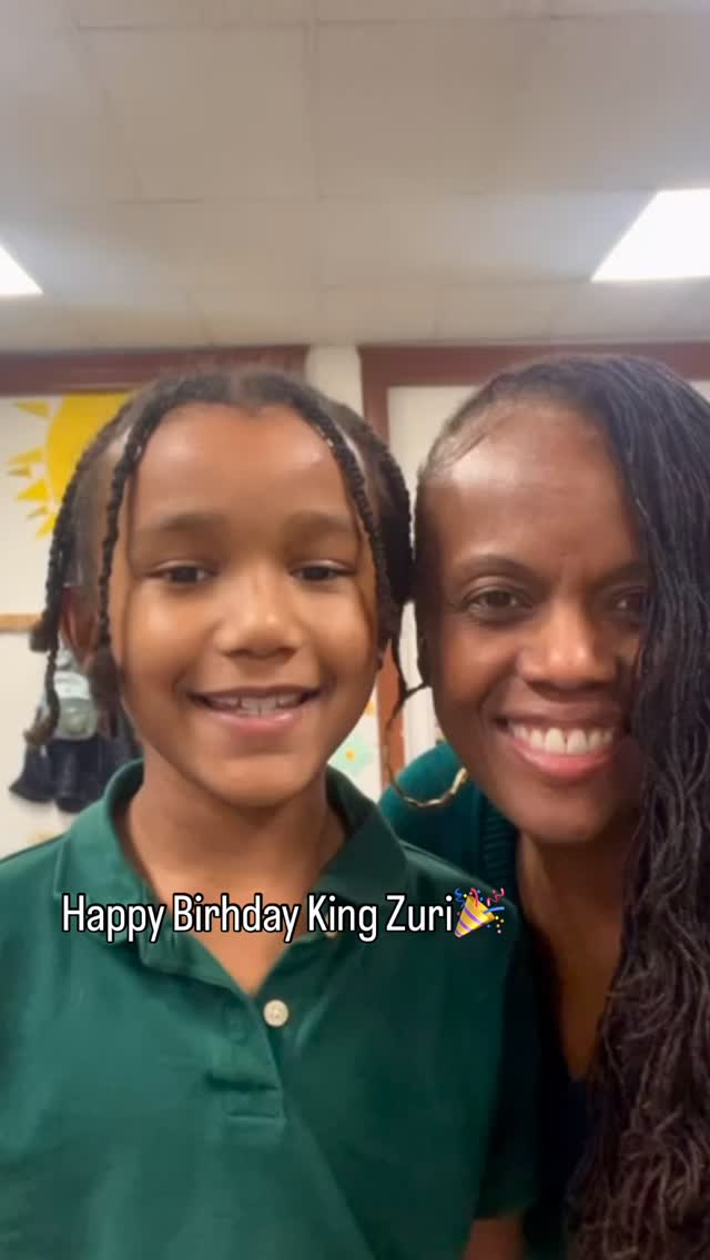 Furaha Kuziliwa to you We ❤️ you so much yes we ❤️ you we do!!
Happy 8th birthday Zuri and 6th birthday Aiden!🎉🎉