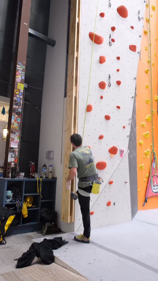 Have you checked out the brand new crack in the orange room? See if you can beat our setters at sending this!