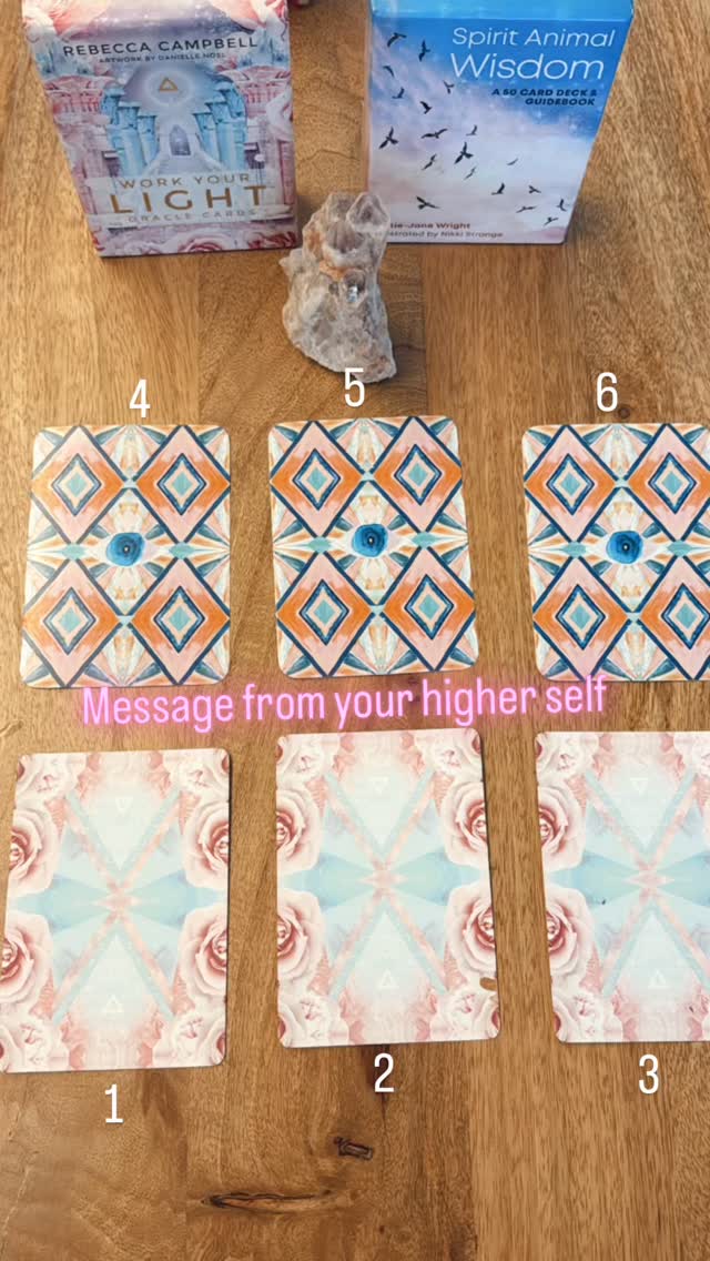 Your higher self wants you to know something important.
It wants to give you a message
That will support your clarity, sense of guidance and next step.
Maybe it’s one card,
Maybe it’s multiple choice.
What’s your pick?
#shifthappens
#lifealignment
#lifedesign
#higherselfhealing #higherself #messagefromyourhigherself
#messagefromtheuniverse
#higherguidance
#soulalchemy #soulalignment #higherselftherapy