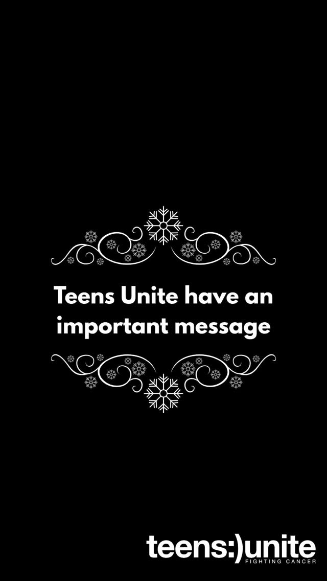 Teens Unite have an important message!
This Christmas we would love for you to give an extra special gift to Teens Unite.🎄
This week your donation will make DOUBLE the difference to young people living with, and beyond cancer.
Every donation made to Teens Unite, through the Big Give platform, will be DOUBLED – thanks to our incredible match-funder, Candis Club - Newhall Publishing Ltd @candismagazine
With your support, we can reach our £100,000 target – enabling us to reach more young people living with, and beyond cancer, providing them with opportunities that will enable them to thrive beyond their cancer diagnosis.🫶
To donate today, please follow the link in our bio. Thank you.
*Disclaimer: Only donations made through the Big Give platform will be doubled, from 2nd December midday, to 9th December midday.
#Teencancer #cancersupport #biggive #cancercommunity #makeadifference