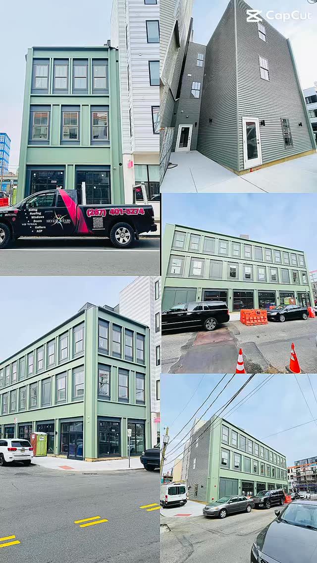 The combination of Hardie panels and vinyl siding has given this building a clean, impressive finish. If you’re looking to make your home stand out, give us a call — our team will be happy to assist with completing your exterior in the material of your choice.
#philadelphia_ig #philadelphiacontractor #homeimprovement #sidingcontractor #philadelphia_citylife #philadelphiaconstruction #siding #hardiepanel #jameshardie @jameshardie