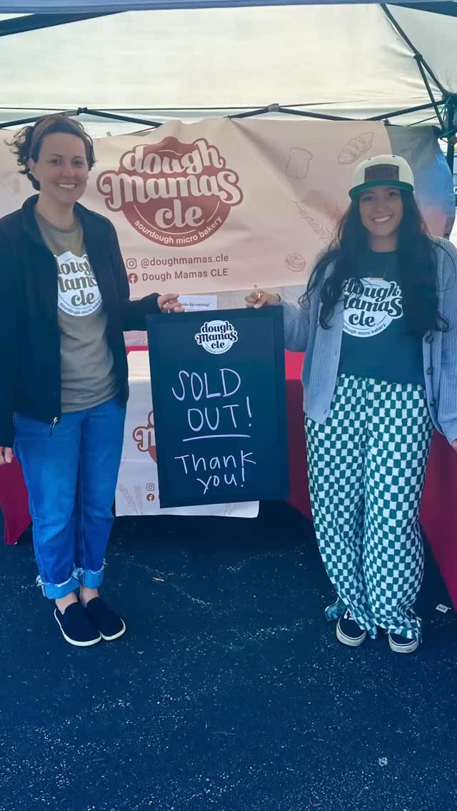 2025 was a delicious year and we can’t wait to see what 2026 brings! Thank you to everyone who was part of our journey this year. We couldn’t do it without your love and support! 🫶🏻 HAPPY NEW YEAR from your Dough Mamas! We’re taking a couple weeks off to spend time with our families, but we’ll be back to our scheduled Friday pick ups on 1/16. #supportlocalcle #clevelandbaker #clevelandbakery #clevelandsourdough #microbakerylife