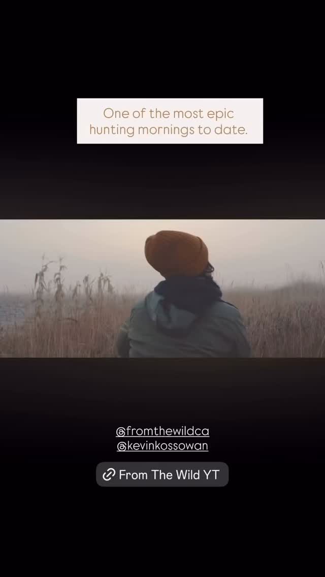 This was one of the most exciting mornings we had on this hunt. Surrounded and blind until they were right on us.