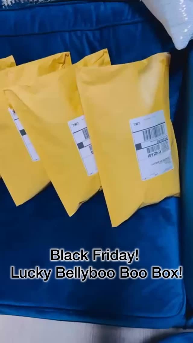 Black Friday this year comes with a mystery! Order our Lucky Bellyboo Boo Box and receive a full head to toe outfit for our best price!! You choose the size, we choose the look for only $45 when you order today!