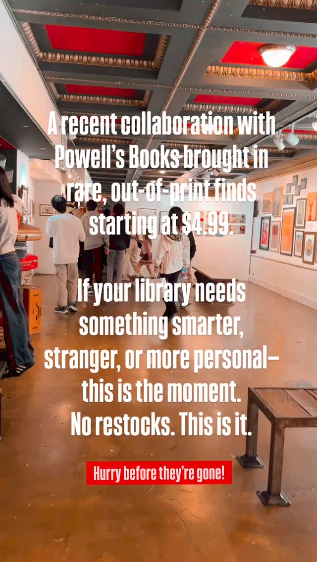 Once they’re gone, they’re gone.
#thelastbookstore #powellswholesale #savethebooks