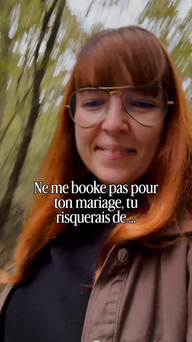 Ne booke pas pour tes photos de mariage, tu risquerais de vivre une sacrée aventure que tu n’oublieras pas de si tôt 😇🤪
Mais si tu n’as pas peur, tu peux aussi m’envoyer un DM pour qu’on papote de ton projet partout en France pour 2026 ou 2027 🥳
#photographemariage #mariage2026 #mariage2027
#photographemariagesudouest #photosmariage