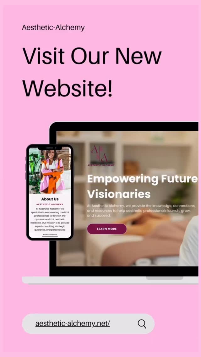 We’re so excited to announce that our website is officially live! ✨ Visit us and take a look. #medspa
aesthetic-alchemy.net/