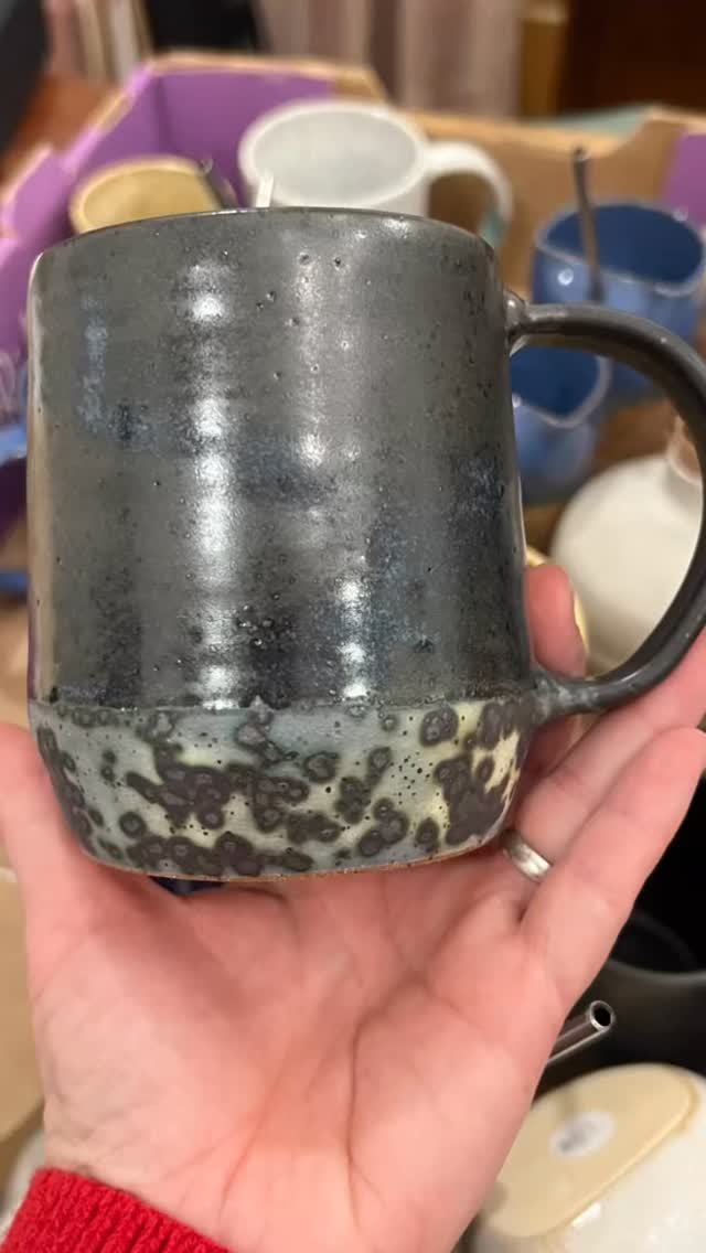 My latest kiln unload. Clay bodies are Kentucky Mudworks Iceman and Speckled Turtle. Electric Cone 5.5