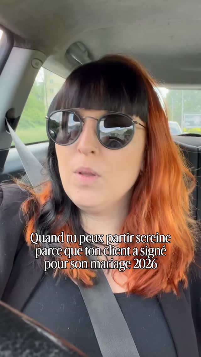 POV : Tu repars de chez ton client en ayant le contrat signé pour ses photos de mariage pour 2026, clairement t’es biiiieeeng 🥳😎
Cette sensation n’est égale à aucune autre, je veux rien savoir 🤪
