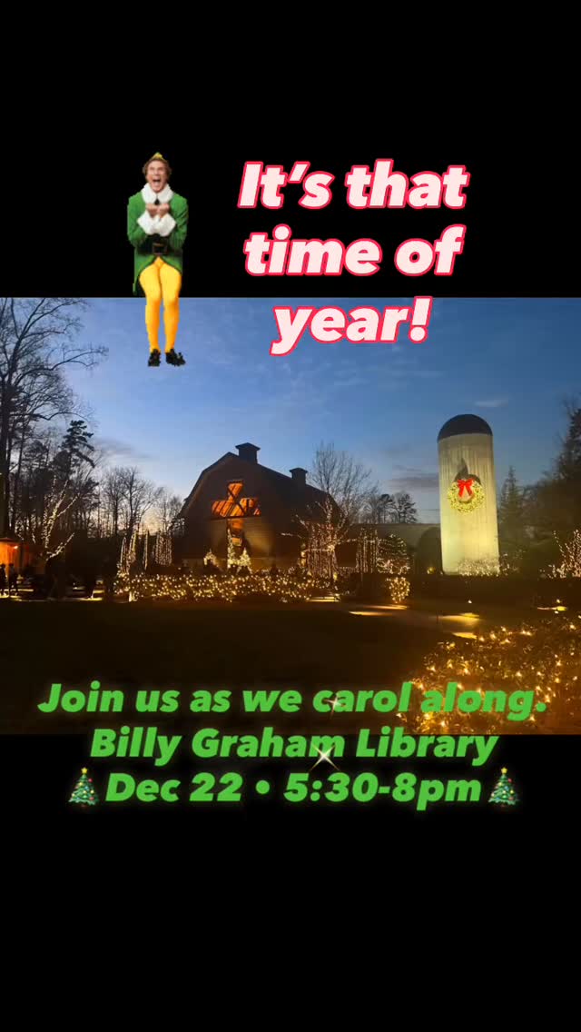 šāØ Join us for a magical evening of caroling at the Billy Graham Library!
Weāll be singing Christmas favorites by lamplight on Monday, December 22 starting at 5:30 PM, surrounded by the warmth, wonder, and meaning of the season.
Whether youāre stopping by with family, walking the grounds, or visiting the nativity and lights, pause a while and soak in the sounds of the season with us. ā¤ļø
The Community Singers of Lake Norman are honored to be part of this beloved traditionāand we canāt wait to share the joy with you.
š Billy Graham Library, Charlotte
š¶ Monday, Dec 22 - 5:30pm-8pm
š Free & open to the public
#ChristmasCaroling #BillyGrahamLibrary #CSLKN #CharlotteChristmas #LiveMusic #CommunityChorus #HarmonyInCommunity #HolidayMagic