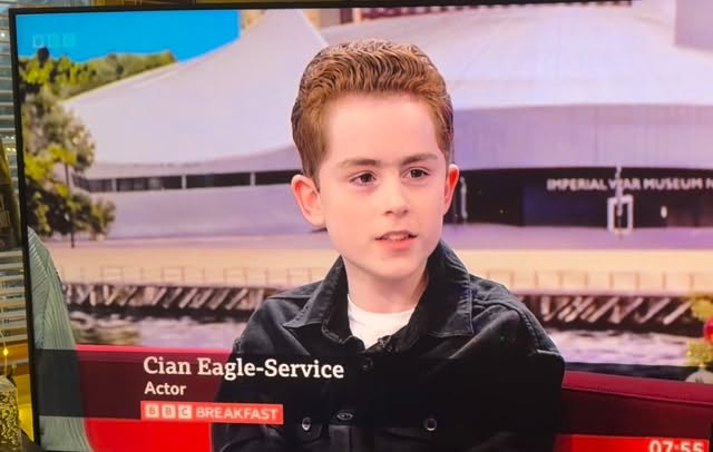 Lovely to see our Cian on @bbcbreakfast this morning talking all things Dexter Procter with Sue Johnston.
#KTTA #Agent #DexterProcter