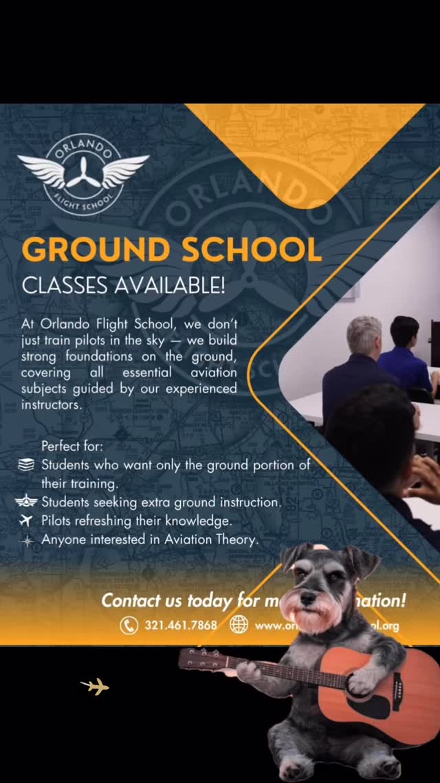 Ground School for you !!!
#orlandoflightschoolfl #groundschool #pilots #orlandoflorida #pilotlife