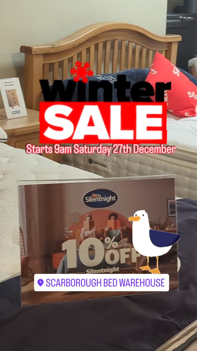 #scarboroughbedwarehouse #scarborough #mattress #shoplocal #sale