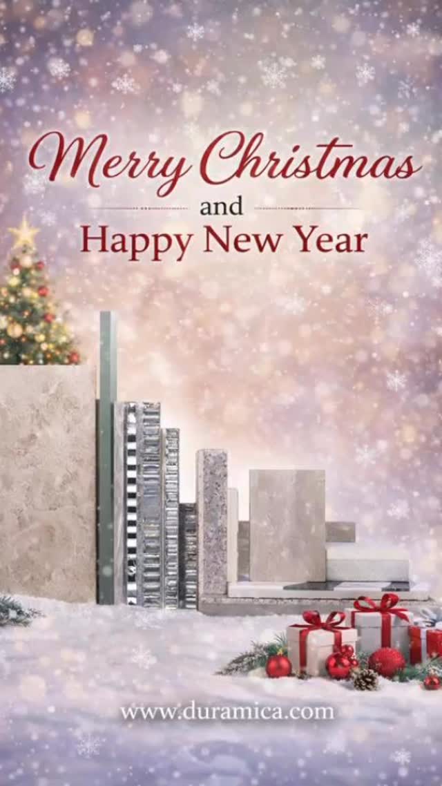 ✨ Merry Christmas & Happy New Year ✨
May the coming year bring new inspiration, refined spaces, and timeless design.
Thank you for being part of the DURAMICA journey.
🎄🪨✨
#MerryChristmas #HappyNewYear #SeasonGreetings
#Duramica #StoneDesign LuxuryInteriors
ArchitecturalMaterials InteriorDesign
NaturalStone SinteredStone DesignInspiration