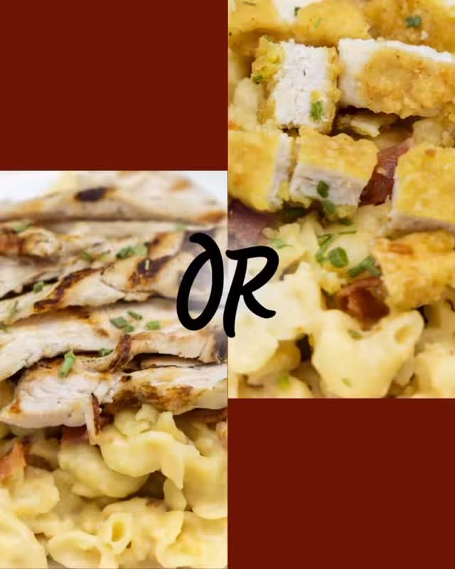 The only decision you need to make today: Grilled or Fried? 🧀🍗 Our new Sundowners Mac N Cheese features a silky four-cheese sauce and crispy bacon. Top it with tender Grilled Chicken or crispy Fried Chicken for the ultimate hearty meal. #MacNCheese #CheesePull #Sundowners #Fontana #sanbernardio #FriedChicken