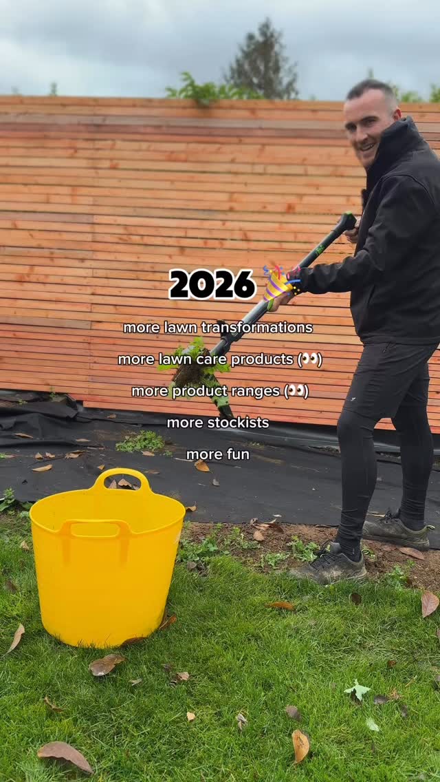 Happy New Year! 🎉🥳
Wishing you all a very Happy New Year. 2025 was an amazing year for us and that’s all thanks to you, for your support - whether it being a stockist of our products, our customers, those who have recommended us or supported us on socials.
We can’t wait to show you in more detail what 2026 has in store for us. As well as expanding our lawn care range we will also be moving into the world of Plant Food. So keep your eyes peeled, stay tuned and we’ll share more with you soon 🤞💚
#lawncare #lawn #grass #gardening #garden