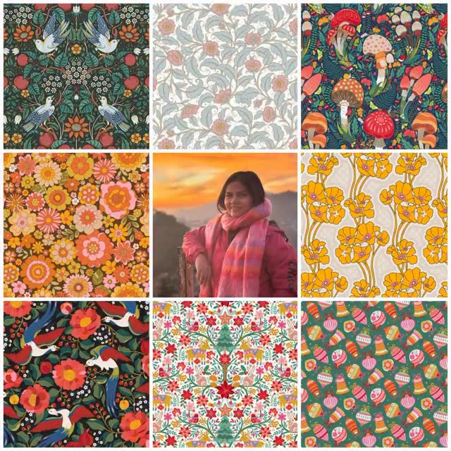 Me and my Art, 2025 💓 A year of learning, creating and quiet gratitude ❤️
.
.
#artvsartist2025 #artvsartist #spoonflower #spoonflowerartist #licensingartist