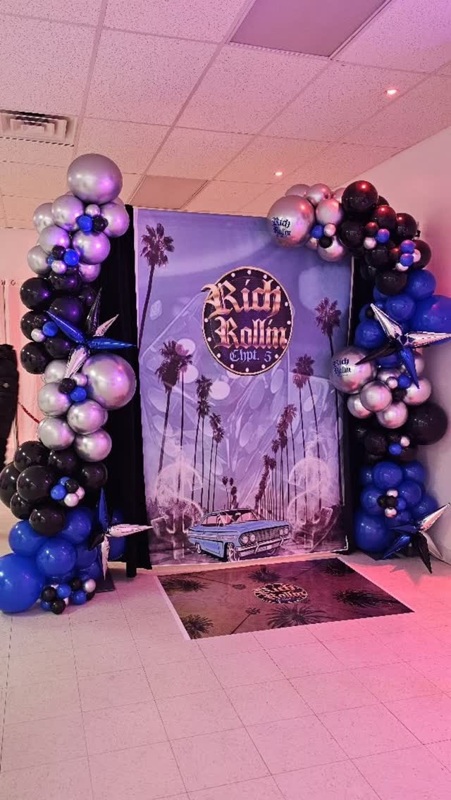 Balloon Garland backdrop!
Your Theme, Your colors, Your Moment!
Custom balloon garland backdrops with personalized balloons to make every birthday celebration pop!
Perfect for unforgettable celebrations
#birthdaybackdrops
#balloongarland
#birthdaycelebration
#personalizedballoons