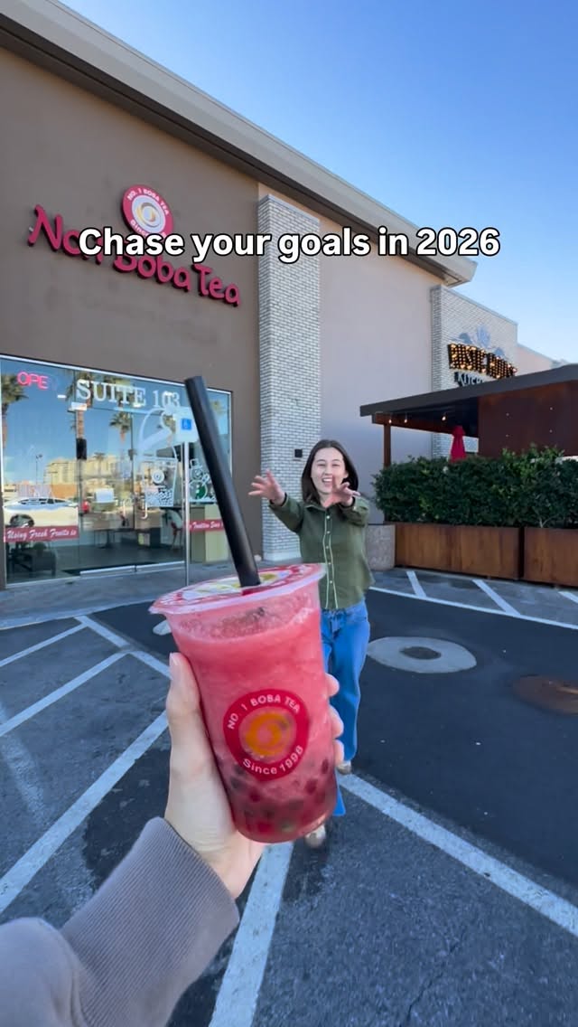 The only goal that’s worth chasing 🙂↕️🧋 What goals are you chasing for in 2026?
#no1bobatea #vegasboba #texasboba #bobalover #newyeargoals