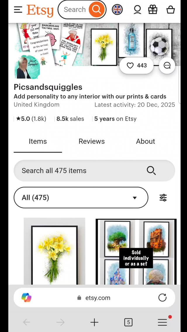 10% off everything in January (except personalised prints).
Head to Picsandsquiggles on Etsy (link in bio).
#salesalesale #discount #moneyoff #january