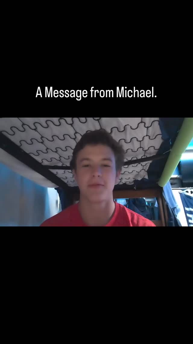 Michael’s words continue to guide us…
They are a powerful reminder to live fully, appreciate the moment and carry it forward into 2026 and always.
Happy New Year! Love, Callie and KG 25
