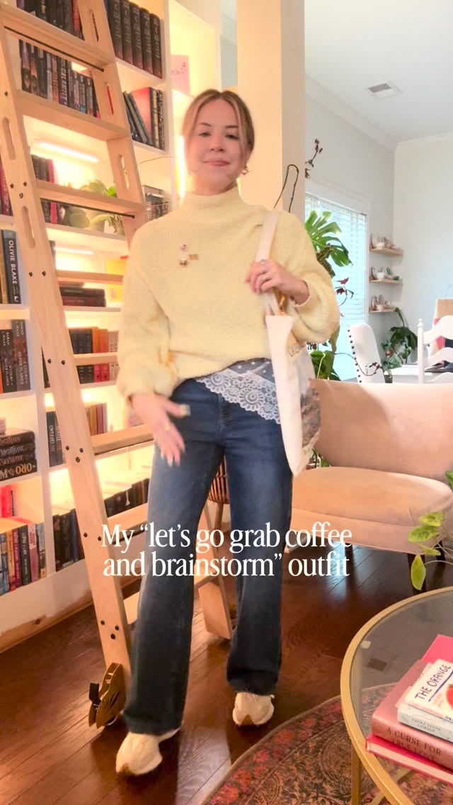 Nothing beats a coffee date with @nichelle.sharer
Highly recommend getting caffeinated and brainstorming fresh creative ideas with your bestie. ๐ซ
Also, any excuse to put a fun little outfit together ๐